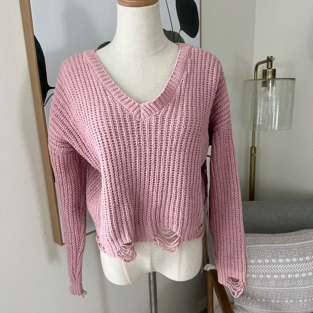 Mauve pink sweatshirt